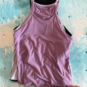 Tank top with built-in bra